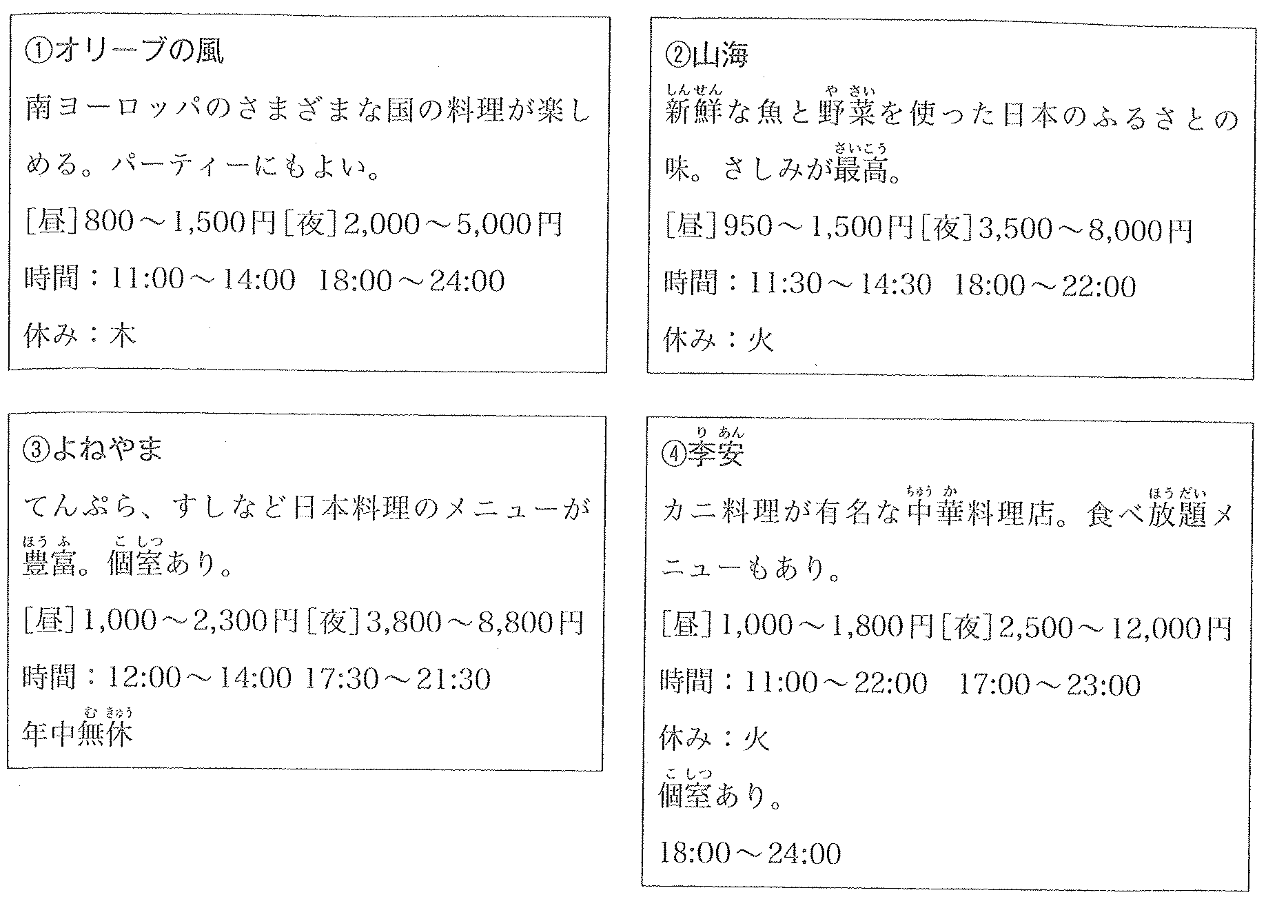 第4部 情報検索 Tim Kiếm Thong Tin Tờ Rơi Học Tiếng Nhật Online Miễn Phi