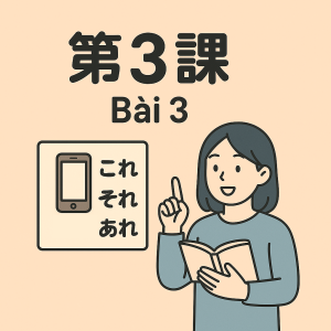 Minna no Nihongo Bài 3 – これを ください