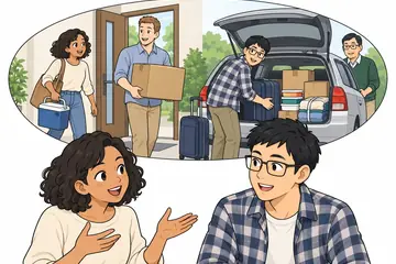 Minna no Nihongo bài 24 – Giúp bạn chuyển nhà