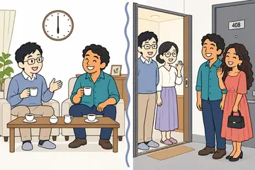 Minna no Nihongo bài 8 – Hỏi thăm cuộc sống, xin phép ra về